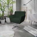 Ver imagem 1 de Poltrona Base Giratória de Metal Lauren Maranata Esfofados