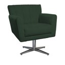 Ver imagem 4 de Poltrona Base Giratória de Metal Lauren Maranata Esfofados