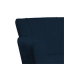 Ver imagem 6 de Poltrona Base Giratória de Madeira Lauren Maranata Estofados