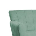 Ver imagem 6 de Poltrona Base Giratória de Madeira Lauren Maranata Estofados