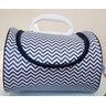 Bolsas Linha Luxo Chevron Marinho - Chevron Vinho - 8