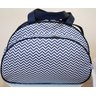 Bolsas Linha Luxo Chevron Marinho - Chevron Vinho - 10