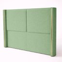 Ver imagem 5 de Cabeceira Cama Box Queen Size Estofada Essence 160cm com Sapatas Plásticas Braços Laterais