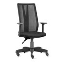 Ver imagem 1 de Cadeira Giratória Presidente Addit-Preta