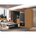 Ver imagem 1 de Guarda Roupa Modulado com Espelho 2 Portas 3 Gavetas 100% MDF Decor