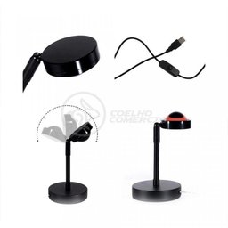 Projetor Ring Light Sunset Fotos Tik Tok Usb Arco Íris Nº7 - 9