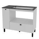 Ver imagem 2 de Balcão Cooktop Nicho Forno Branco Tecnomobili