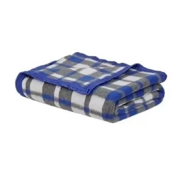 Cobertor Boa Noite Casal - Azul 180x220 Cia. Fiacao e Tecidos Guaratin - 2