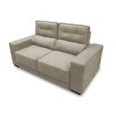 Ver imagem 3 de Sofá Retratil e Reclinavel 3 Lugares Roma Suede