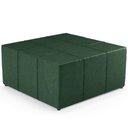Ver imagem 5 de Kit 02 Puffs Quadrado Milano 90x90 W01 Facto Verde Musgo