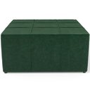 Ver imagem 3 de Kit 02 Puffs Quadrado Milano 90x90 W01 Facto Verde Musgo