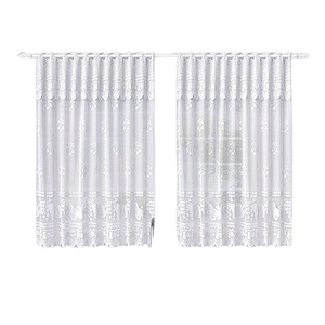 Cortina Cozinha Renda Toscana Bando 2,00x1,30 Alt:branco