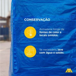 Lona Xp com Ilhós Impermeável Transparente 3x2m 142 Micras - 5
