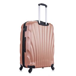 Mala de Viagem Grande 32kg Rodas 360 Rígida Rose Dizy Swiss Move - 4