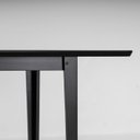 Ver imagem 7 de Mesa Oval 6 Lugares 1,8m Tampo Vidro e MDF Tiê CabeCasa MadeiraOriginals Preto
