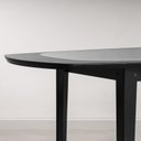 Ver mais imagens de Mesa Oval 6 Lugares 1,8m Tampo Vidro e MDF Tiê CabeCasa MadeiraOriginals