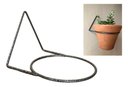 Ver imagem 1 de Kit 3 Suportes 10cm Anel Redondo Pendurar Vaso Planta Parede