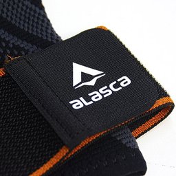 Joelheira de Compressão Com Faixa Ajustável Sense 3.0 - para todo tipo de esporte:Laranja/P/Unissex - 3
