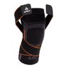 Joelheira de Compressão Com Faixa Ajustável Sense 3.0 - para todo tipo de esporte:Laranja/P/Unissex - 1