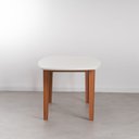 Ver imagem 5 de Mesa Oval 6 Lugares 1,8m Tampo MDF Tiê CabeCasa MadeiraOriginals Marrom