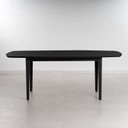 Ver imagem 4 de Mesa Oval 6 Lugares 1,8m Tampo MDF Tiê CabeCasa MadeiraOriginals Preto