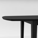 Ver imagem 7 de Mesa Oval 6 Lugares 1,6m Tampo MDF Tiê CabeCasa MadeiraOriginals Preto