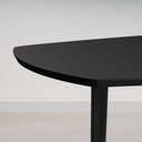 Ver imagem 6 de Mesa Oval 6 Lugares 1,6m Tampo MDF Tiê CabeCasa MadeiraOriginals Preto