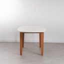 Ver imagem 5 de Mesa Oval 4 Lugares 1,4m Tampo MDF Tiê CabeCasa MadeiraOriginals