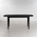 Ver imagem 1 de Mesa Oval 4 Lugares 1,4m Tampo MDF Tiê CabeCasa MadeiraOriginals Preto