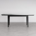 Ver imagem 4 de Mesa Oval 8 Lugares 2,0m Tampo Vidro e MDF Tiê CabeCasa MadeiraOriginals