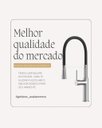 Ver imagem 7 de Torneira para Cozinha Gourmet Luxo Bélgica Giratória Multifuncional Metal Goldenx