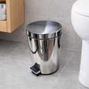 Ver imagem 3 de Lixeira Inox 3l com Pedal e Balde Interno Removível