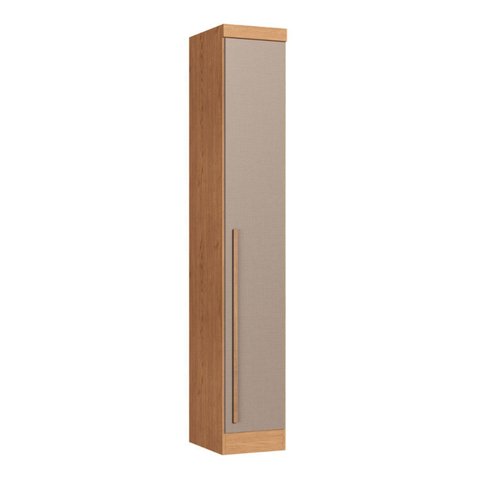 Guarda-Roupa Modulado 1 Porta Infinity Marrom/Cedro/Duna Line