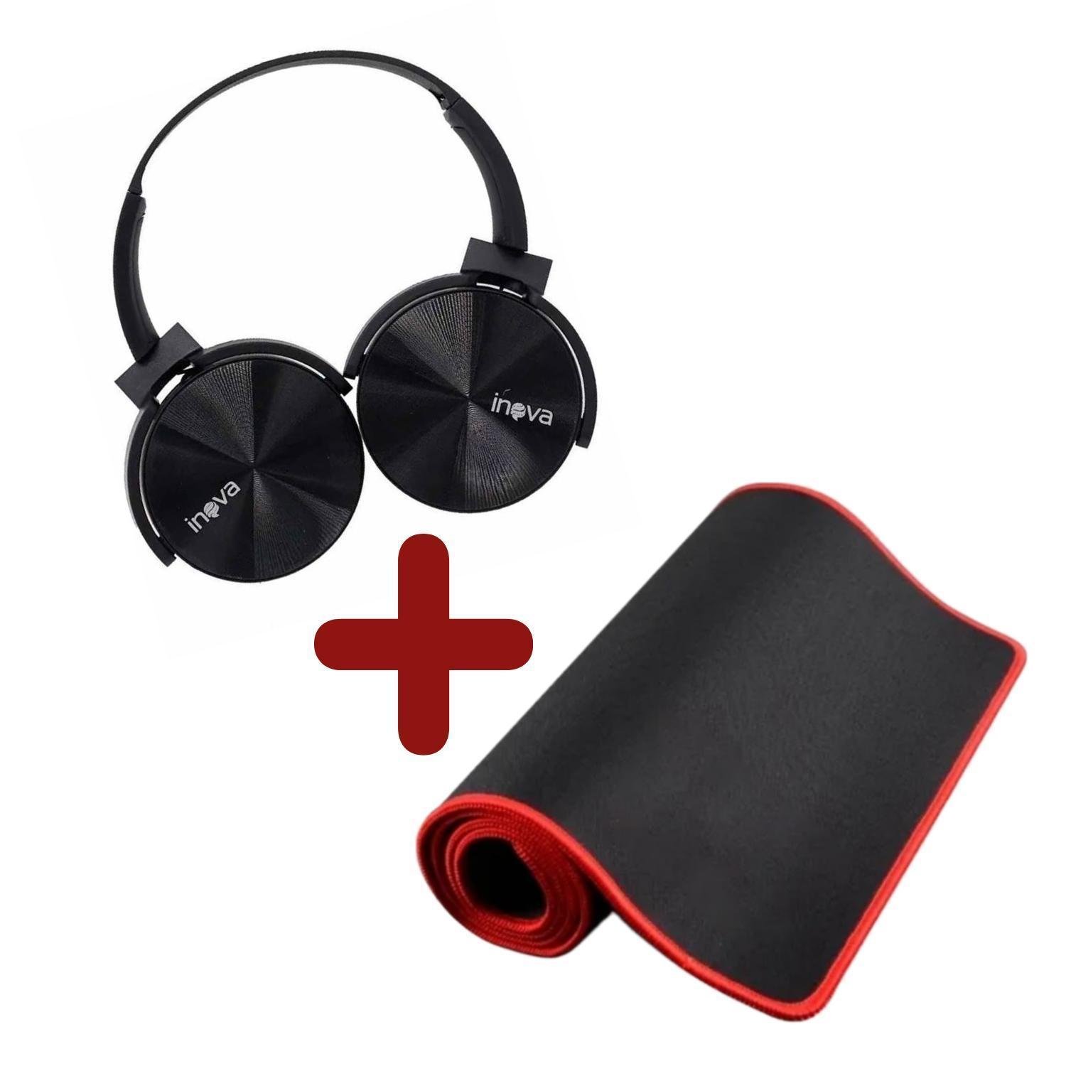 Kit Namorado Gamer Mousepad + Headphone