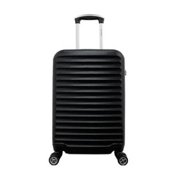 Mala de Viagem Bordo Compacta 10kg Abs Rodinhas 360 Cadeado:preto/u - 5