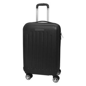 Mala de Viagem Bordo Compacta 10kg Abs Rodinhas 360 Cadeado:preto/u