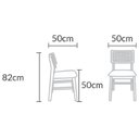 Ver imagem 3 de Kit 2 Cadeiras Madeira Oslo Artefama