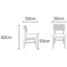 Kit 2 Cadeiras Madeira Oslo Artefama - 3