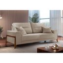 Ver imagem 2 de Sofá 4 Lugares Living Linho M-130 Martins Bege