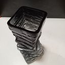 Ver imagem 4 de Vaso Decorativo Enfeite Planta Pedra Vidro 24x10x10cm Fume