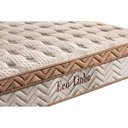 Ver imagem 3 de Cama Box Casal: Colchão Molas Paropas Masterpocket Ensacadas Eco Linho + Base Branco(138x188)