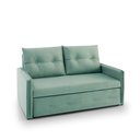 Ver imagem 6 de Sofá Icaria 3 em 1 Sofá Chaise Cama Verde Estofama