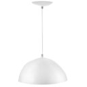 Ver imagem 3 de Kit 2 Pendente Meia Bola 30 Branco Cozinha Churrasqueira
