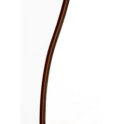 Espelho Grande Corpo Inteiro com Moldura Metal Orgânico Decorativo 150x60cm Luxo Marrom - 4