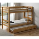 Ver imagem 1 de Treliche Solteiro 100% Madeira Maciça La Paz Espresso Móveis