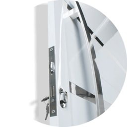 Porta Pivotante Lambril Evolution com Puxador Super 210cm x 100cm Brimak - 2