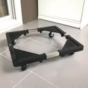 Ver imagem 2 de Suporte com Rodinhas Ajustavel para Geladeira Fogao Maquina de Lavar Eletromestico Base Antiderrapan