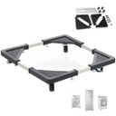 Ver imagem 1 de Suporte com Rodinhas Ajustavel para Geladeira Fogao Maquina de Lavar Eletromestico Base Antiderrapan