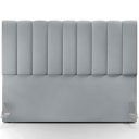 Ver imagem 3 de Cabeceira Cama Box Casal King 195 cm Dália W01 Suede Cinza - Lyam Decor