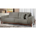 Ver imagem 1 de Sofá Fixo Magnus 3 Lugares Luxo 190cm Castellar Móbile